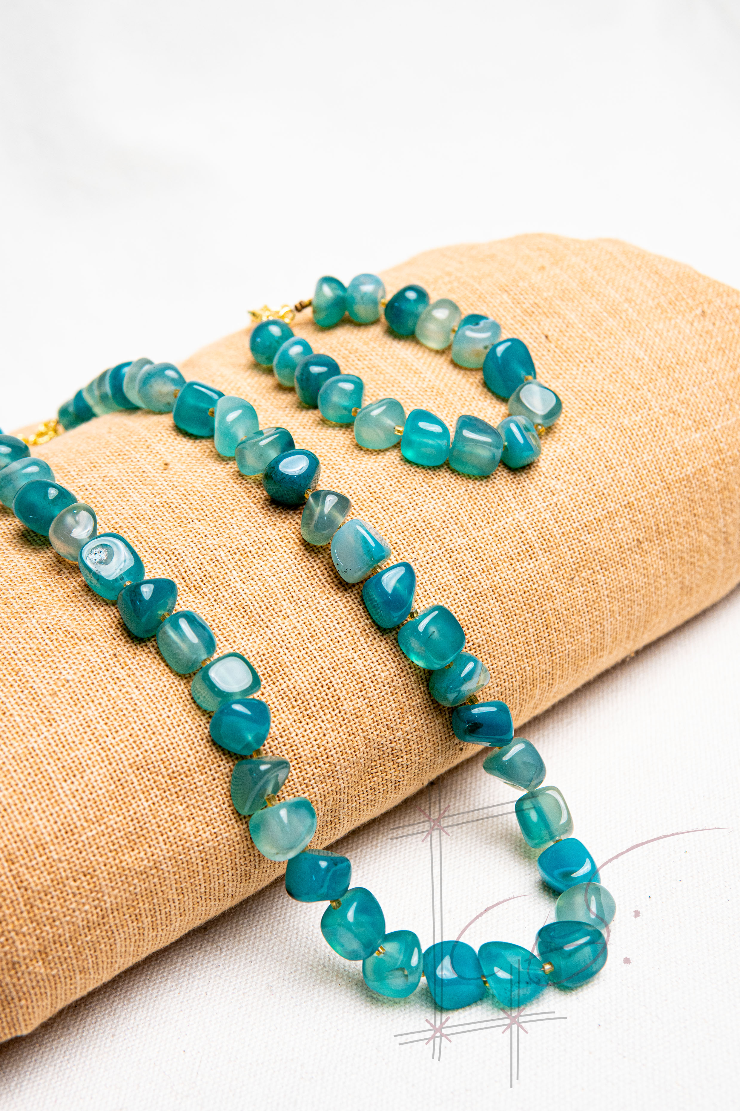 Agade Crystal Necklace Set